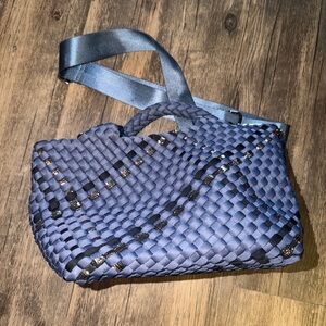 Naghedi blue metallic mini